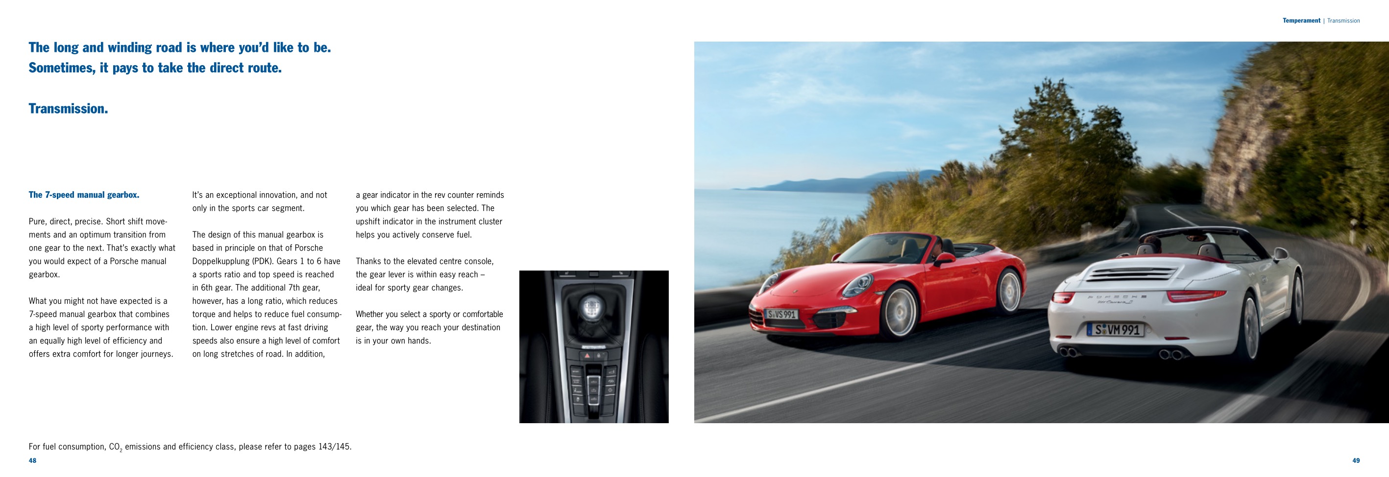 2014 Porsche 911 Brochure Page 61
